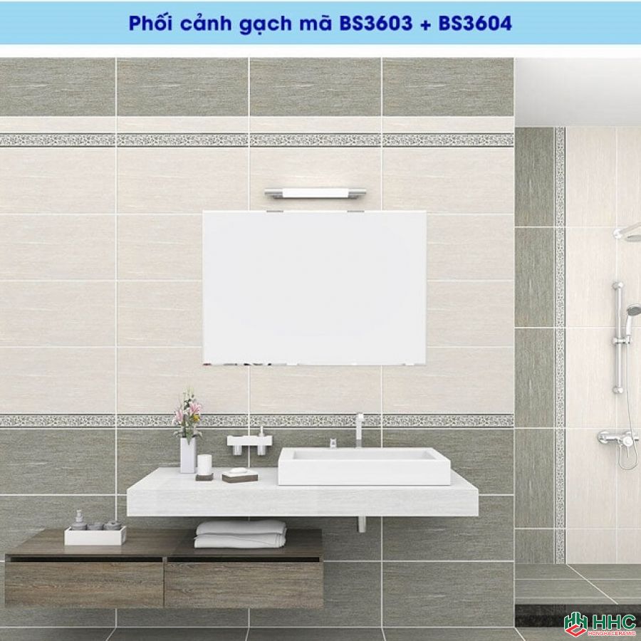Gạch ốp tường 30x60 Viglacera 3604